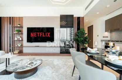 Apartment - 1 - 1 for rent in Grand Bleu Tower 2 - Emaar Beachfront - Dubai Harbour - Dubai