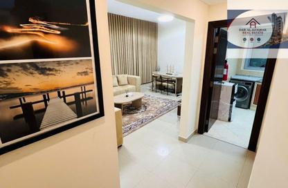 Apartment - 2 Bedrooms - 2 Bathrooms for rent in Thuraya Al Majaz Building - Al Majaz 3 - Al Majaz - Sharjah