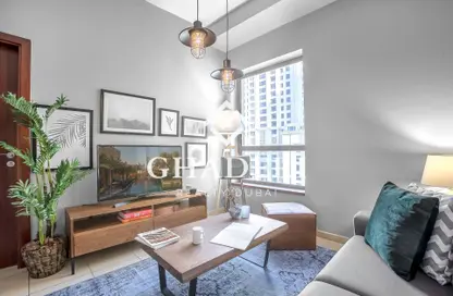 Apartment - 1 Bedroom - 2 Bathrooms for rent in Shams 4 - Shams - Jumeirah Beach Residence - Dubai