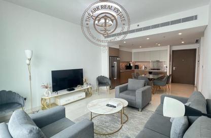شقة - 2 غرف نوم - 2 حمامات للايجار في برج Beach Isle 2 - بيتش آيل - إعمار بيتشفرونت - دبي هاربور - دبي