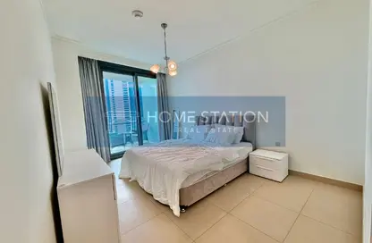 شقة - غرفة نوم - 2 حمامات للايجار في برج فيستا 2 - برج فيستا - وسط مدينة دبي - دبي