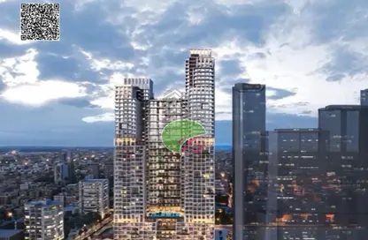 شقة - 2 غرف نوم - 3 حمامات للبيع في برج موجان - طريق كورنيش عجمان - عجمان