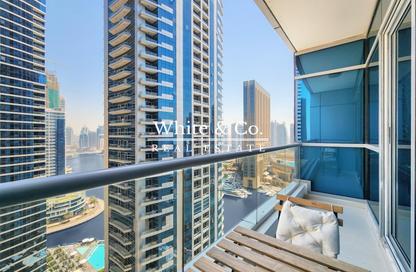 Apartment - 1 Bedroom - 2 Bathrooms for rent in Bay Central Tower West - Bay Central - Dubai Marina - Dubai