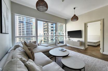Apartment - 1 Bedroom - 2 Bathrooms for rent in Bay Central Tower West - Bay Central - Dubai Marina - Dubai