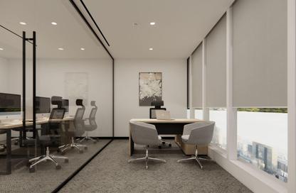 Business Centre - Studio - 4 Bathrooms for rent in Sobha Sapphire - Business Bay - Dubai