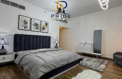 Apartment - 1 - 2 for rent in Corniche Tower - Ajman Corniche Road - Ajman