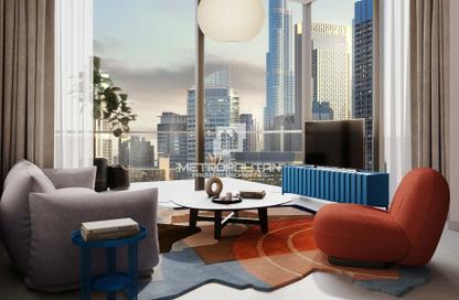 Apartment - 1 - 1 for sale in The Edge Tower B - The Edge - Business Bay - Dubai