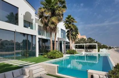 Villa - 6 Bedrooms - 7 Bathrooms for rent in Signature Villas Frond D - Signature Villas - Palm Jumeirah - Dubai