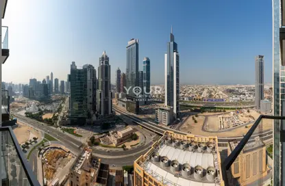 شقة - 2 غرف نوم - 2 حمامات للايجار في برج التاج - وسط مدينة دبي - دبي