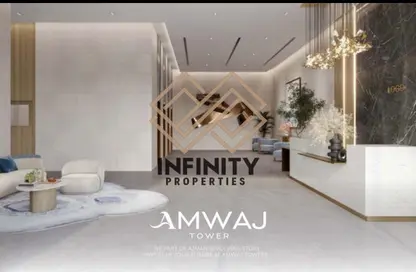 شقة - غرفة نوم - 2 حمامات للبيع في برج أمواج - الرميلة - عجمان