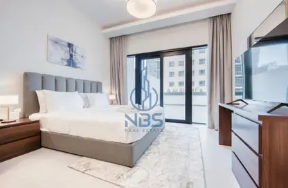 Apartment - Studio - 1 Bathroom for rent in SOL Bay - Business Bay - Dubai