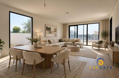 Townhouse - 4 - 4 for rent in Jebel Ali Village Townhouses - Jebel Ali Village - Jebel Ali - Dubai