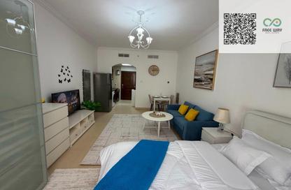 Apartment - Studio - 1 Bathroom for rent in Jasmine Towers - Garden City - Ajman