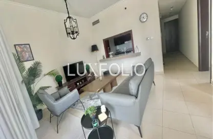 Apartment - 1 Bedroom - 2 Bathrooms for rent in Burj Views B - Burj Views - Downtown Dubai - Dubai