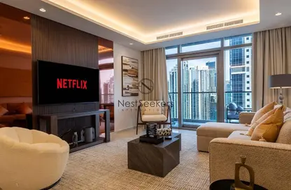 شقة - 2 غرف نوم - 2 حمامات للايجار في فندق ومساكن برج باراماونت - الخليج التجاري - دبي