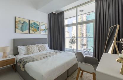 Apartment - 1 Bedroom - 2 Bathrooms for rent in Continental Tower - Dubai Marina - Dubai