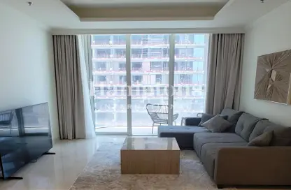 Apartment - 1 Bedroom - 1 Bathroom for rent in Palace Beach Residence Tower 2 - Palace Beach Residence - EMAAR Beachfront - Dubai Harbour - Dubai