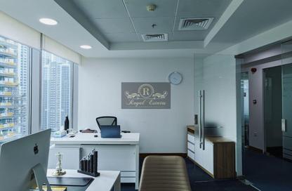 Business Centre - Studio - 1 Bathroom for rent in The Binary Tower - Business Bay - Dubai