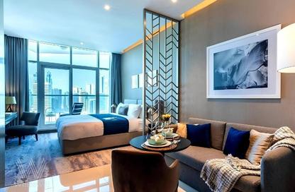 Apartment - Studio - 1 Bathroom for sale in Damac Maison Prive A - Damac Maison Prive - Business Bay - Dubai