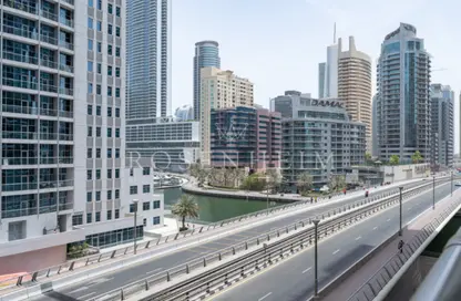 Apartment - Studio - 1 Bathroom for rent in Sparkle Tower 3 - Sparkle Towers - Dubai Marina - Dubai