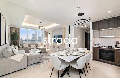 Apartment - 2 Bedrooms - 2 Bathrooms for rent in Palace Beach Residence Tower 2 - Palace Beach Residence - EMAAR Beachfront - Dubai Harbour - Dubai