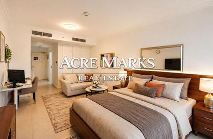 Apartment - Studio - 1 Bathroom for rent in Goldcrest Executive - JLT Cluster C - Jumeirah Lake Towers - Dubai