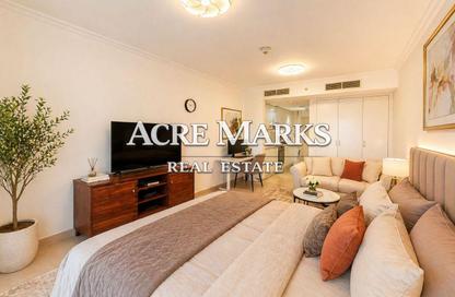 Apartment - Studio - 1 Bathroom for rent in Goldcrest Executive - JLT Cluster C - Jumeirah Lake Towers - Dubai
