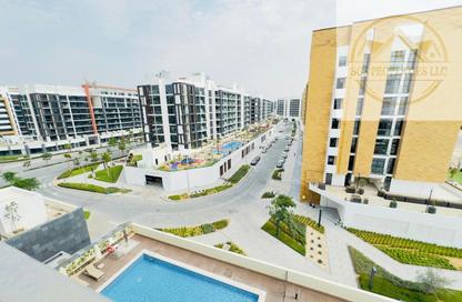 Apartment - Studio - 1 Bathroom for rent in Azizi Riviera 33 - Azizi Riviera - Meydan One - Meydan - Dubai