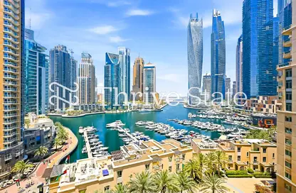 Apartment - 2 Bedrooms - 2 Bathrooms for rent in Al Yass Tower - Dubai Marina Towers - Dubai Marina - Dubai