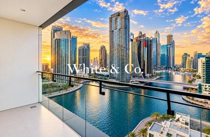 Apartment - 1 - 2 for rent in LIV Waterside - Dubai Marina - Dubai
