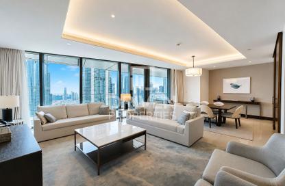 Apartment - 3 - 4 for rent in Address Fountain Views Hotel - The Address Residence Fountain Views - Downtown Dubai - Dubai