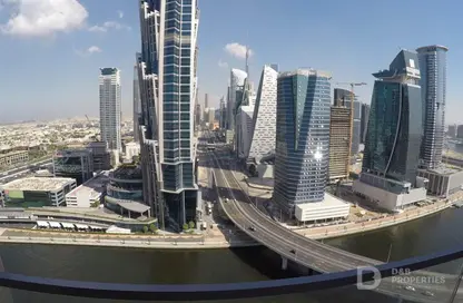 شقة - غرفة نوم - 2 حمامات للبيع في برج نورا - مدينة الحبتور - الخليج التجاري - دبي