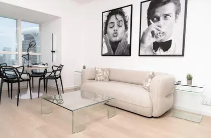 Apartment - 1 Bedroom - 2 Bathrooms for rent in Elite Residence - Dubai Marina - Dubai