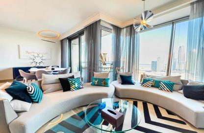 Apartment - 3 Bedrooms - 4 Bathrooms for rent in Burj Vista Tower 1 - Burj Vista - Downtown Dubai - Dubai