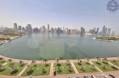 Apartment - 4 Bedrooms - 5 Bathrooms for rent in Salam Tower - Al Majaz 1 - Al Majaz - Sharjah