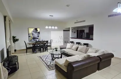 Apartment - 1 Bedroom - 1 Bathroom for rent in Rimal 2 - Rimal - Jumeirah Beach Residence - Dubai