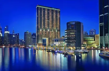 Apartment - 1 Bedroom - 2 Bathrooms for rent in JW Marriott Hotel Marina - Dubai Marina - Dubai
