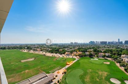 Apartment - 1 - 2 for rent in Condor Golf Links 18 - Dubai Sports City - Dubai
