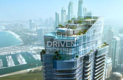 Apartment - 3 Bedrooms - 4 Bathrooms for sale in Al Habtoor Grand Resort Autograph Collection - Dubai Marina - Dubai