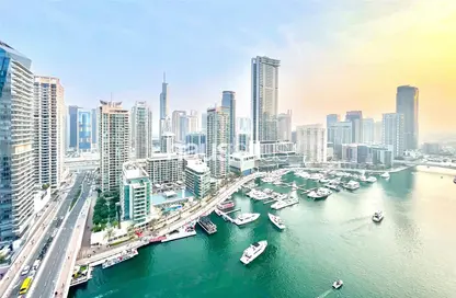 شقة - غرفة نوم - 2 حمامات للبيع في السحاب 2 - السحاب - دبي مارينا - دبي