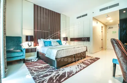 Apartment - Studio - 1 Bathroom for rent in Bay's Edge - Business Bay - Dubai