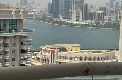 Apartment - 2 Bedrooms - 3 Bathrooms for rent in Thuraya Al Majaz Building - Al Majaz 3 - Al Majaz - Sharjah