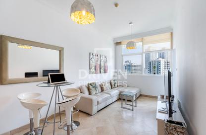 Apartment - 1 Bedroom - 2 Bathrooms for rent in Dorra Bay - Dubai Marina - Dubai