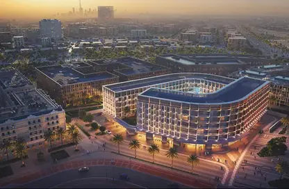 Apartment - Studio - 1 Bathroom for sale in Binghatti Hillcrest - Arjan - Dubai