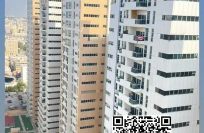 Apartment - 2 Bedrooms - 3 Bathrooms for rent in Ajman One Towers - Al Sawan - Ajman