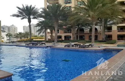 شقة - 3 غرف نوم - 4 حمامات للايجار في مساكن المارينا 3 - مساكن المارينا - نخلة جميرا - دبي