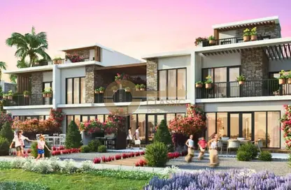 Townhouse - 4 Bedrooms - 3 Bathrooms for sale in Costa Brava 2 - Costa Brava at DAMAC Lagoons - Damac Lagoons - Dubai