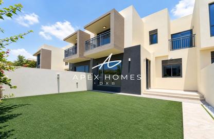 Townhouse - 3 Bedrooms - 4 Bathrooms for rent in Maple 2 - Emirates Gardens 2 - District 14 - Jumeirah Village Circle - Dubai