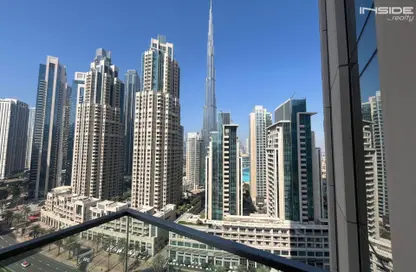 شقة - 2 غرف نوم - 3 حمامات للايجار في برج فيدا دبي مول 1 - فيدا ريزيدنس دبي مول - وسط مدينة دبي - دبي