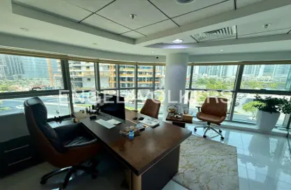 Office Space - Studio - 1 Bathroom for rent in The Binary Tower - Business Bay - Dubai